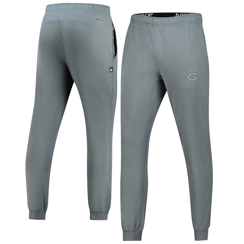 Men's Nike  Heather Gray Cincinnati Reds Travel Performance Pants