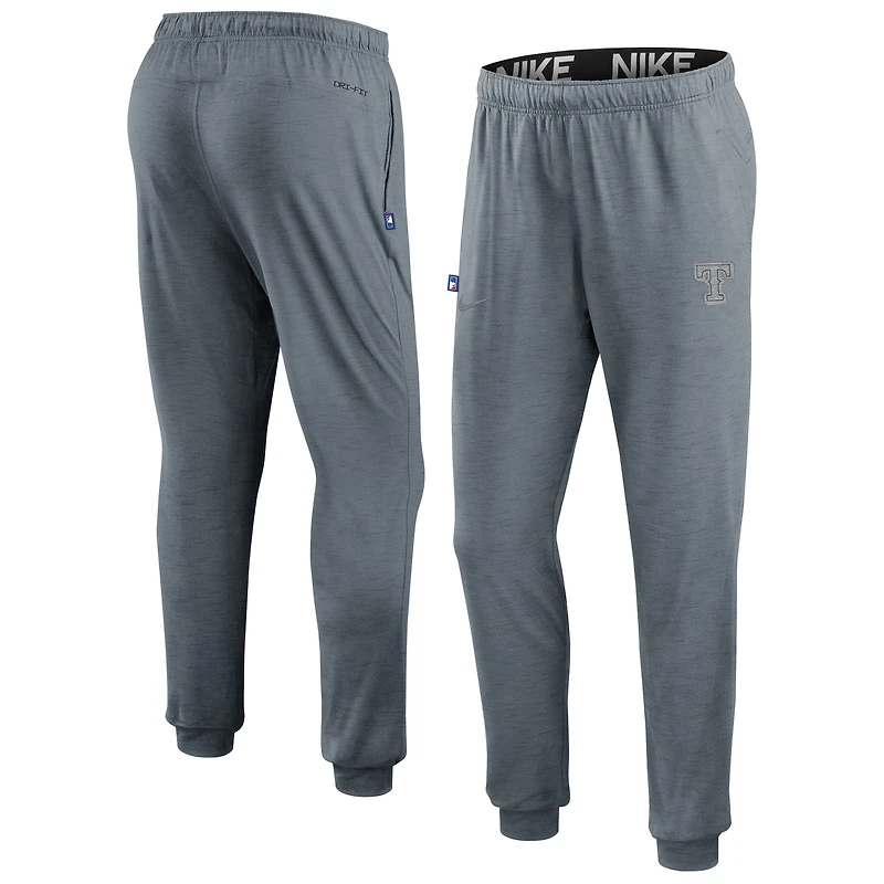 Men's Nike Heather Gray Texas Rangers Travel Performance Pants