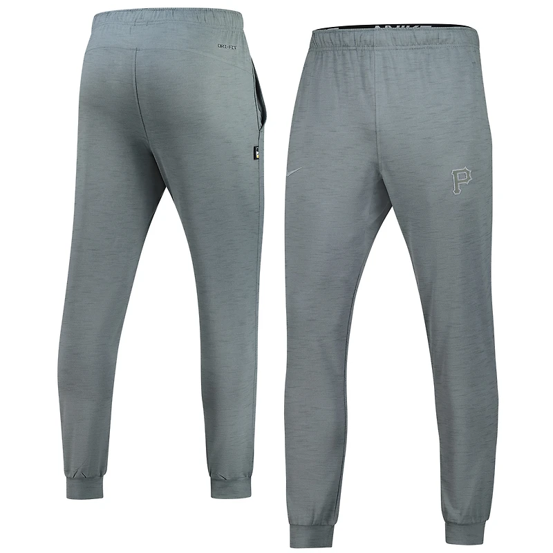 Men's Nike Heather Gray Pittsburgh Pirates Travel Performance Pants