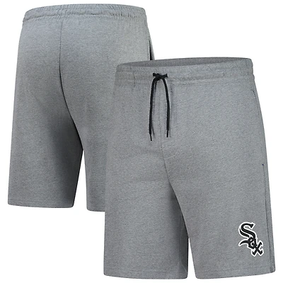 Men's Fanatics  Heather Gray Chicago White Sox Logo Shorts