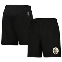 Men's Fanatics  Black Boston Bruins Tech Training Shorts