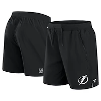 Men's Fanatics Black Tampa Bay Lightning Authentic Pro Rink Performance Shorts