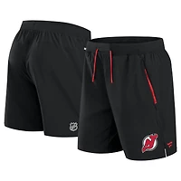 Men's Fanatics Black New Jersey Devils Authentic Pro Rink Performance Shorts