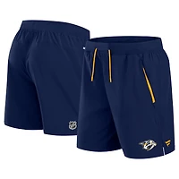 Men's Fanatics Navy Nashville Predators Authentic Pro Rink Performance Shorts