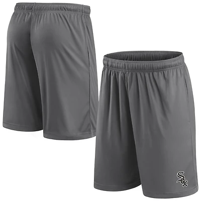 Men's Fanatics Gray Chicago White Sox Primary Logo Shorts