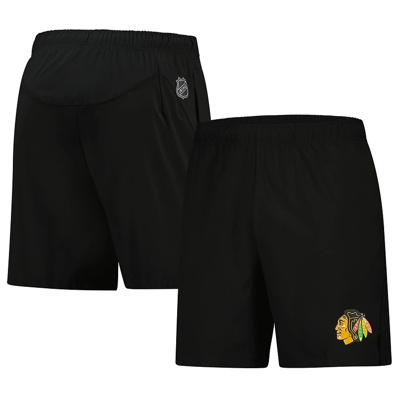 Men's Fanatics Black Chicago Blackhawks Authentic Pro Performance Shorts