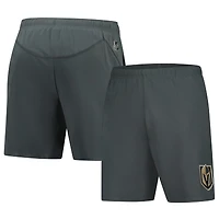 Men's Fanatics Gray Vegas Golden Knights Authentic Pro Performance Shorts