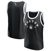 Men's Fanatics  Black Boston Celtics Mesh Tank Top