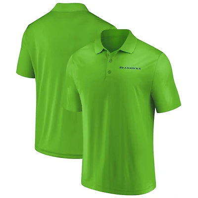 Men's Fanatics  Light Green Seattle Seahawks Polo