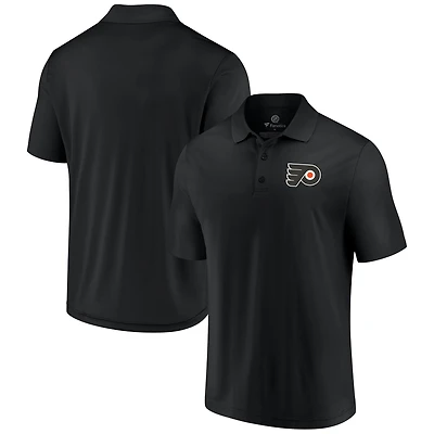 Men's Fanatics Black Philadelphia Flyers Winning Streak Polo
