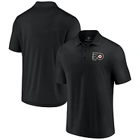 Men's Fanatics Black Philadelphia Flyers Winning Streak Polo