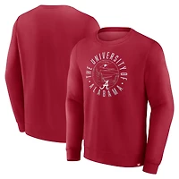 Men's Fanatics Crimson Alabama Crimson Tide Destination Pullover Sweatshirt