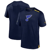 Men's Fanatics Navy St. Louis Blues Authentic Pro Performance T-Shirt