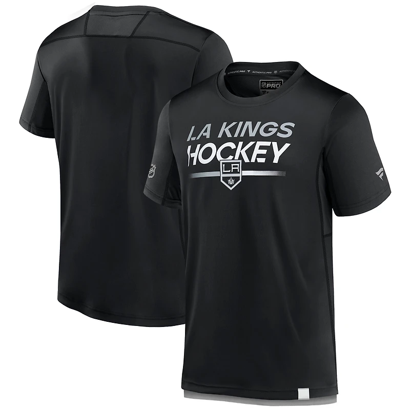 Men's Fanatics  Black Los Angeles Kings Authentic Pro Tech T-Shirt