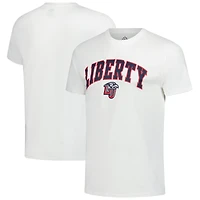 Men's White Liberty Flames Premium T-Shirt