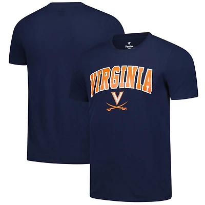 Men's Navy Virginia Cavaliers Basic Arch T-Shirt
