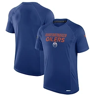 Men's Fanatics Royal Edmonton Oilers Authentic Pro Rink Tech T-Shirt