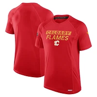 Men's Fanatics Calgary Flames Authentic Pro Rink Tech T-Shirt