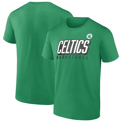 Men's Fanatics  Kelly Green Boston Celtics Logo T-Shirt