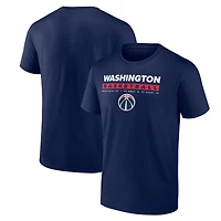 Men's Fanatics  Navy Washington Wizards Location Just Net T-Shirt