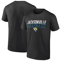 Men's Fanatics  Black Jacksonville Jaguars Blocked T-Shirt
