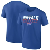 Men's Fanatics  Royal Buffalo Bills Blocked T-Shirt