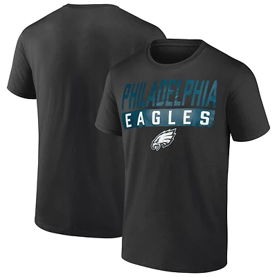 Men's Fanatics  Black Philadelphia Eagles T-Shirt