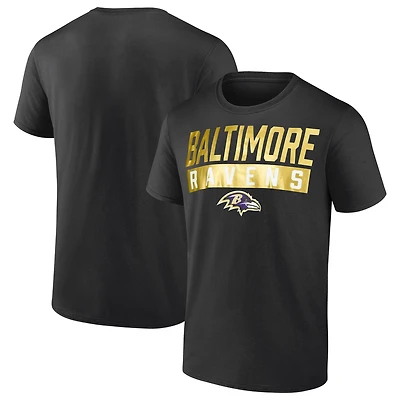 Men's Fanatics  Black Baltimore Ravens T-Shirt