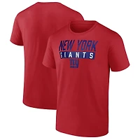 Men's Fanatics  Red New York Giants T-Shirt