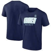 Men's Fanatics  Deep Sea Blue Seattle Kraken T-Shirt