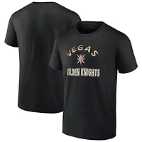 Men's Fanatics  Black Vegas Golden Knights Humble T-Shirt