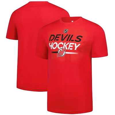 Men's Fanatics  Red New Jersey Devils Primary T-Shirt