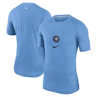 Men's Nike  Royal Chicago Cubs City Connect Performance Raglan Base Layer Top