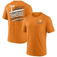 Men's Fanatics Heather Tennessee Orange Tennessee Volunteers Ideal Faded Tri-Blend T-Shirt
