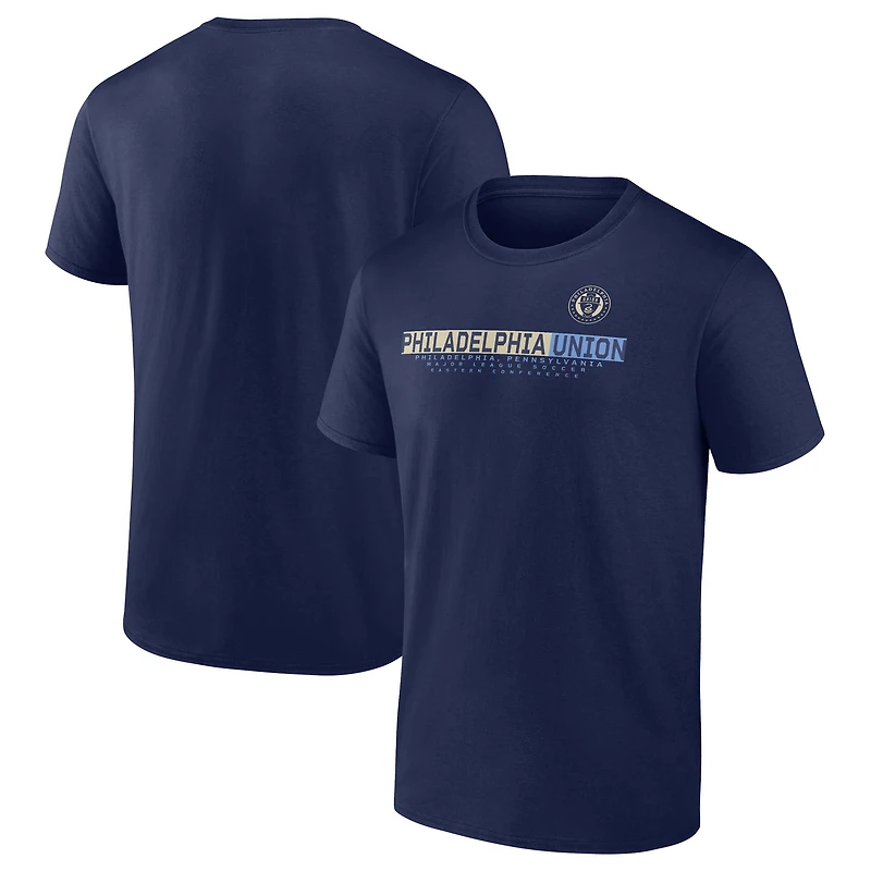 Men's Fanatics Navy Philadelphia Union Fundamentals T-Shirt