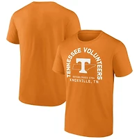 Men's Fanatics  Tennessee Orange Tennessee Volunteers State Established Bridge T-Shirt