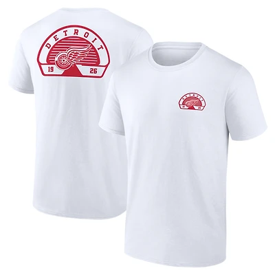 Men's Fanatics White Detroit Red Wings Valor T-Shirt