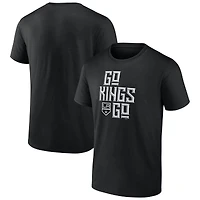 Men's Fanatics  Black Los Angeles Kings Iconic T-Shirt