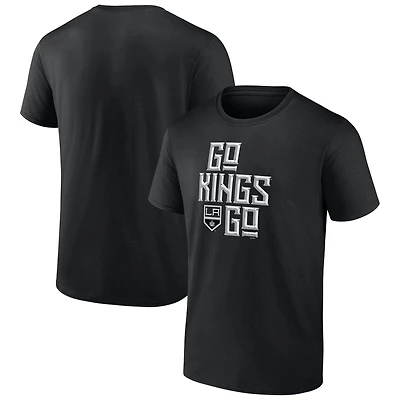 Men's Fanatics Black Los Angeles Kings Iconic T-Shirt