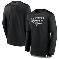 Men's Fanatics Black Los Angeles Kings Authentic Pro Tech Long Sleeve T-Shirt