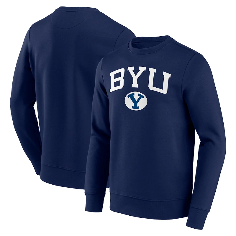Men's Navy BYU Cougars Basic Long Sleeve T-Shirt