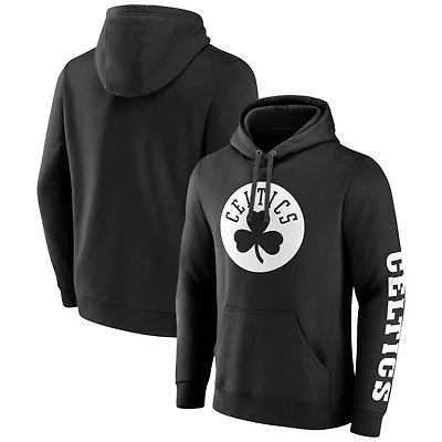 Men's Fanatics  Black Boston Celtics Put Me In Coach Fleece Pullover Hoodie