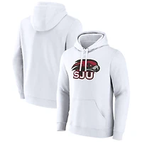 Men's Fanatics  White Saint Joseph's Hawks Primary Logo Pullover Hoodie