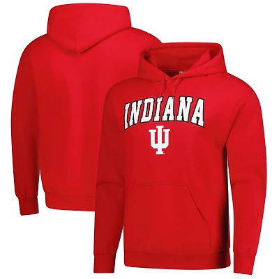 Men's Crimson Indiana Hoosiers Pullover Hoodie