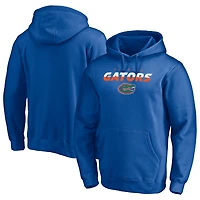 Men's Fanatics  Royal Florida Gators Block Party Elevate Play Fleece Pullover Hoodie
