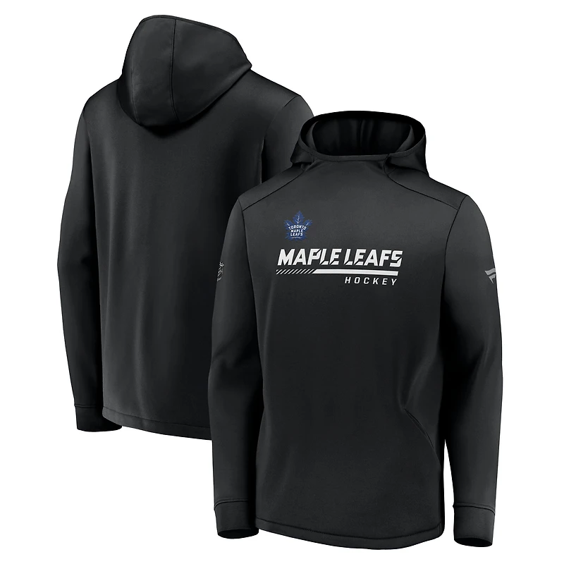 Men's Fanatics  Black Toronto Maple Leafs Alternate Logo Pullover Hoodie