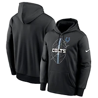 Men's Nike Black Indianapolis Colts Performance Fleece Pullover Hoodie