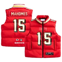 Unisex Patrick Mahomes Red Kansas City Chiefs Off Season x NFL Player Puffer Vest