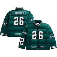 Unisex Saquon Barkley Midnight Green Philadelphia Eagles Off Season x NFL Player Puffer Jacket