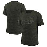 Youth Nike  Gotham Green New York Jets 2025 Rivalries Collection Sideline Velocity Dri-FIT T-Shirt